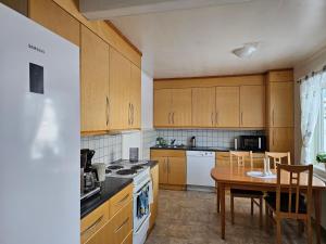 Dapur atau dapur kecil di Huset på hjørnet