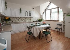 Kuchyň nebo kuchyňský kout v ubytování Sunrise Budapest Airport - Free Parking - 120 sqm