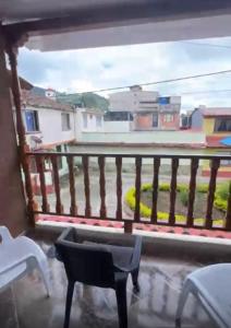 Balkón nebo terasa v ubytování La casa del ciclista specialized
