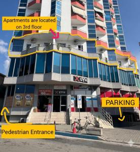 Bygningen som lejligheden ligger i