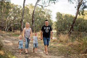 Guests staying at Rivergum Holiday Park