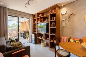 Istumisnurk majutusasutuses Edf Tours du Porto - Praça três de Porto de Galinhas, 4min da praia e 250m do centrinho by BLU stay