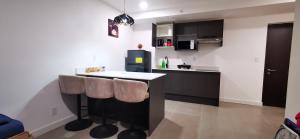 Η κουζίνα ή μικρή κουζίνα στο Apartamento Bo Escalante 803