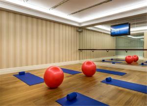 Fitness centrum a/nebo fitness zařízení v ubytování Pullman Tangshan