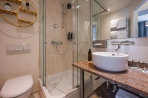 חדר רחצה ב-Munich Furnished Apartments