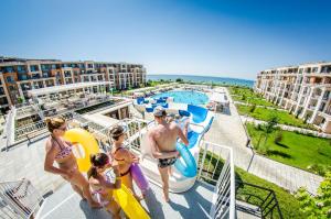 a group of people standing on the deck of a cruise ship at Premier Fort Cuisine - Full Board in Sunny Beach +127 photos