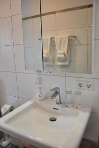 Kúpeľňa v ubytovaní Haus Pflaum