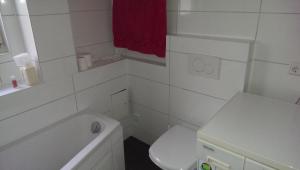 Koupelna v ubytování Loft Nagoldtal
