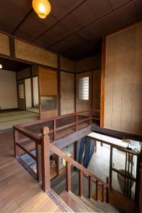 a room with a pool in the middle of it at Gujo BASE in Gujo +52 photos