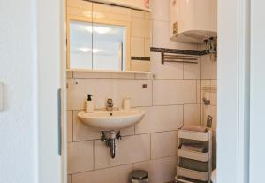 Koupelna v ubytování Shining apartment in Bamberg + 23 fotografií