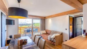 Χώρος καθιστικού στο ASAI210-9-1 Appartement 4 étoiles - Les Saisies - 8 personnes