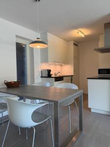 Η κουζίνα ή μικρή κουζίνα στο Apartment for 1 to 2 people, 1 double bed