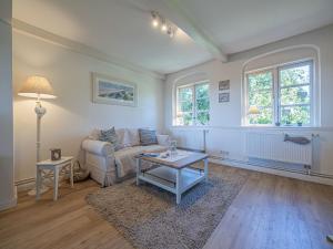 Posezení v ubytování Ferienhaus Lindenkate