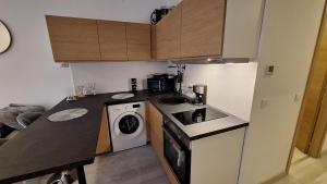 Kuchyň nebo kuchyňský kout v ubytování Iris Studio Rin Residence + 3 fotografie