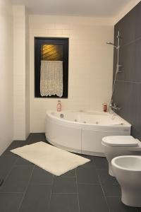 Koupelna v ubytování Stefy house