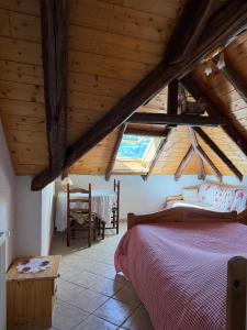 Кровать или кровати в номере La Ferme de la Tour