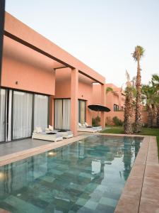 Bazén v ubytování Villa Crystale - Marrakech nebo v jeho okolí