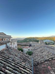 a view of the roofs of a town at La Casina di Naty in Alatri +8 photos