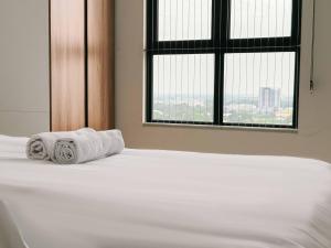 Кровать или кровати в номере Aston Acacia Luxe Retreat 7-8Pax with Free Netflix +89 фотографий