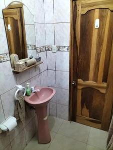 Et badeværelse på Departamento Crucita