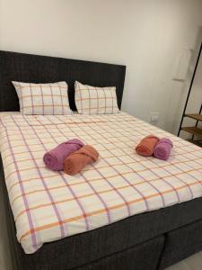 Postel nebo postele na pokoji v ubytování Luxe Huis Met Privzwembad Villapark Fontein + 30 fotografií