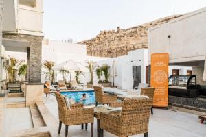 Posezení v ubytování Villa Khufu Pyramids Hotel