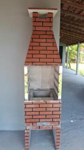 Grillfaciliteterne i feriehuset som gæsterne kan bruge