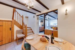 Et opholdsområde på Tones Cottage