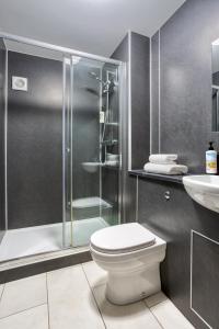 Ένα μπάνιο στο North Devon Resort