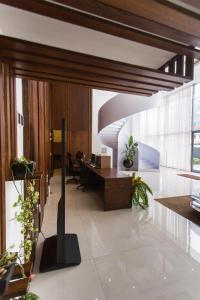 Χώρος καθιστικού στο Accra Luxury Apartments at Essence +82 φωτογραφίες