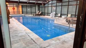 Πισίνα στο ή κοντά στο M N Flats Hotel Av Ibirapuera 2927 +9 φωτογραφίες