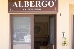 Certifikát, hodnocení, plakát nebo jiný dokument vystavený v ubytování Albergo La Principessa
