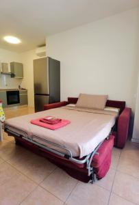 Nhà bếp/bếp nhỏ tại Davide Host Sesto Suite Apartment