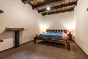 Postel nebo postele na pokoji v ubytování Apartmány U Babičky