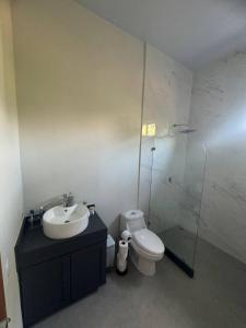 Koupelna v ubytování Vacation Villa in La Palma