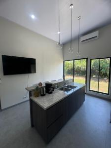 Kuchyň nebo kuchyňský kout v ubytování Vacation Villa in La Palma + 8 fotografií