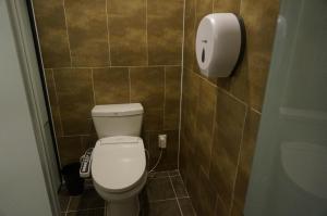 Koupelna v ubytování MU Hotel