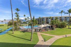 Πισίνα στο ή κοντά στο Oceanfront Paradise Maui Sunset 2BR2BA Condo