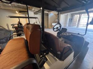 an inside view of a bus at Dream Sayulita Penthouse in Sayulita