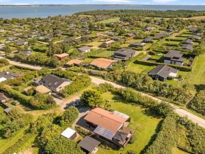 an aerial view of a subdivision of houses at Holiday Home Berner - 500m to the fjord by Interhome in Flovtrup