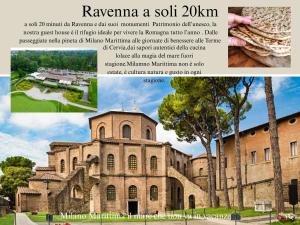 a flyer for a church with a picture of it at G&D Winter Home in Milano Marittima