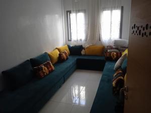 Χώρος καθιστικού στο Appartement avec piscine