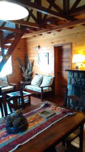 The lounge or bar area at Alamos del Sur