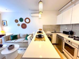 Η κουζίνα ή μικρή κουζίνα στο Cocon douceur