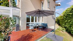 Zahrada ubytování Vila Kamenec