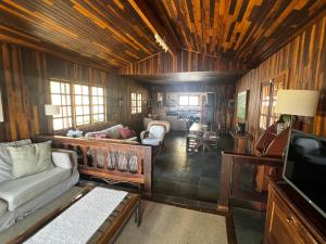 Posezení v ubytování Refúgio Terra - SitioSantaRita - Nazare Paulista