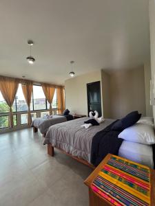 Ένα ή περισσότερα κρεβάτια σε δωμάτιο στο Marina Stella Suites