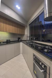 Η κουζίνα ή μικρή κουζίνα στο Departamento Isabella