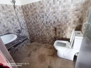 Koupelna v ubytování Hill Paradise