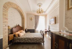 Postel nebo postele na pokoji v ubytování Gabi B&B